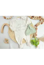 Wonderfully Made Wonderfully Made- Jesus Loves Me Boy Romper & Hat: NB