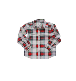 Be Girl Clothing Be Girl- Steward Plaid Button Down Shirt