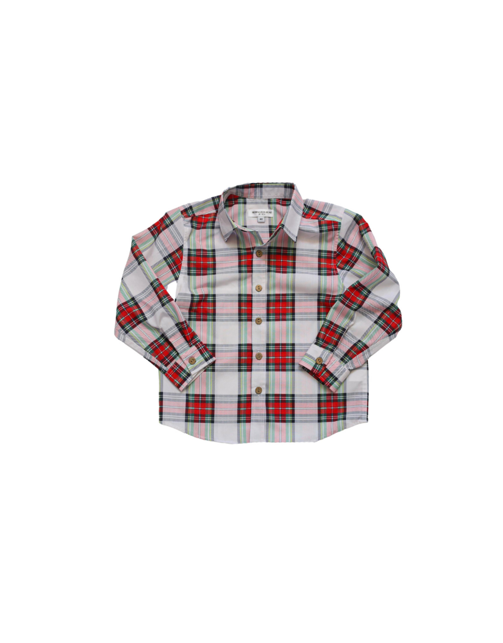 Be Girl Clothing Be Girl- Steward Plaid Button Down Shirt