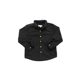 Be Girl Clothing Be Girl- Black Button Down Shirt