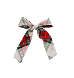 Be Girl Clothing Be Girl- Long Tail Bow: Stewart Plaid