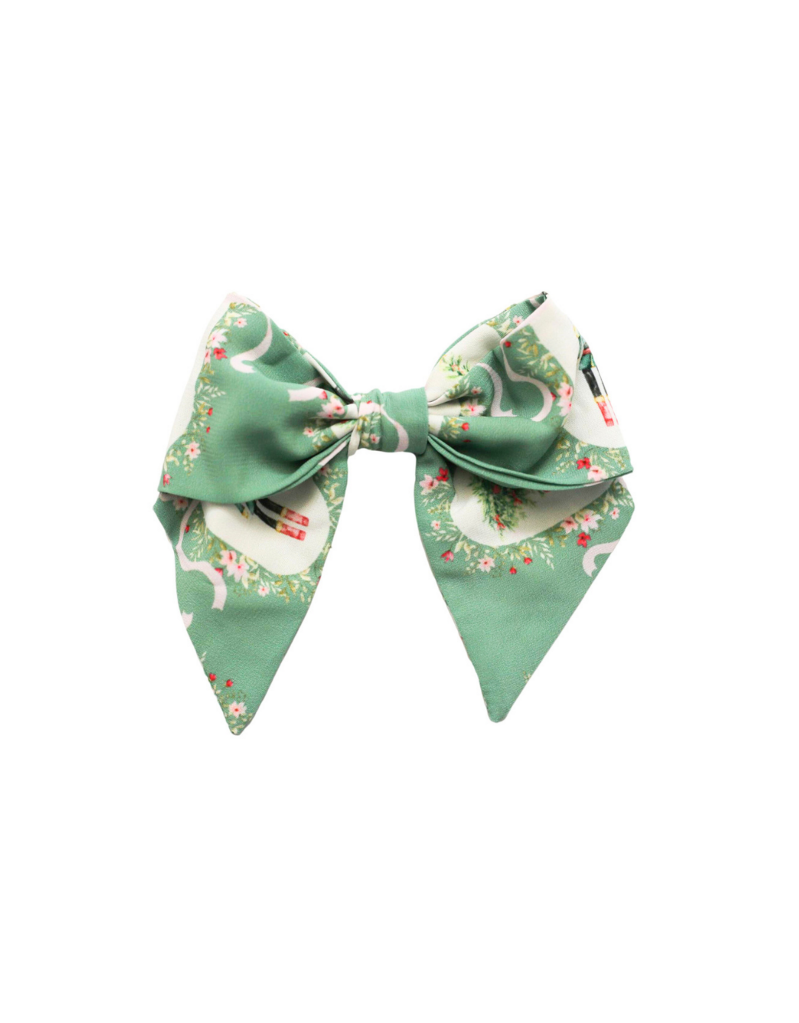 Be Girl Clothing Be Girl- Classic Bow: Green Ballet