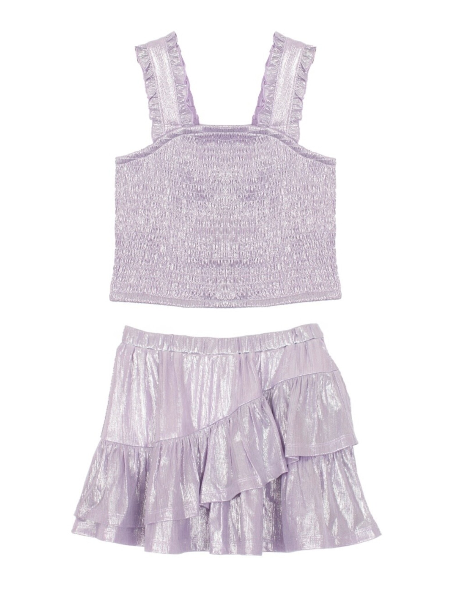 Isobella & Chloe Isobella & Chloe- Sabrina 2pc Purple Set