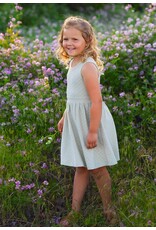 Mabel & Honey Mabel & Honey- Check It Out Green Dress