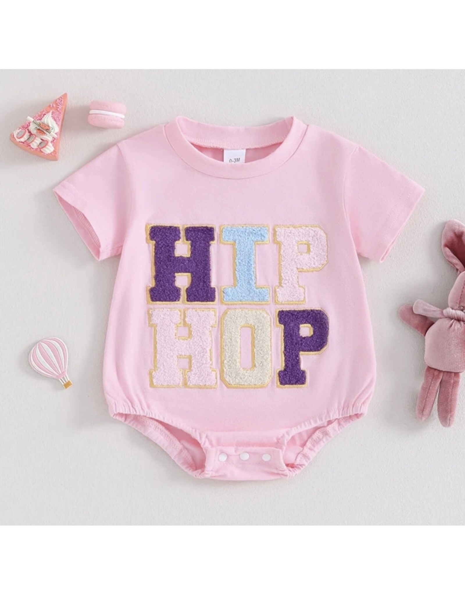 HIP HOP Pink Bubble