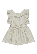 Vignette Vignette- Sandy Romper: Blue Stripe