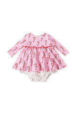 Swoon Baby Swoon Baby- Candy Cane Bubble Dress