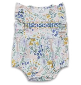 Floral Eggs Romper