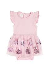 Sweet Wink- Easter Bunny S/S Tutu Bodysuit