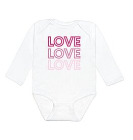 Sweet Wink- Love Love Love L/S Bodysuit