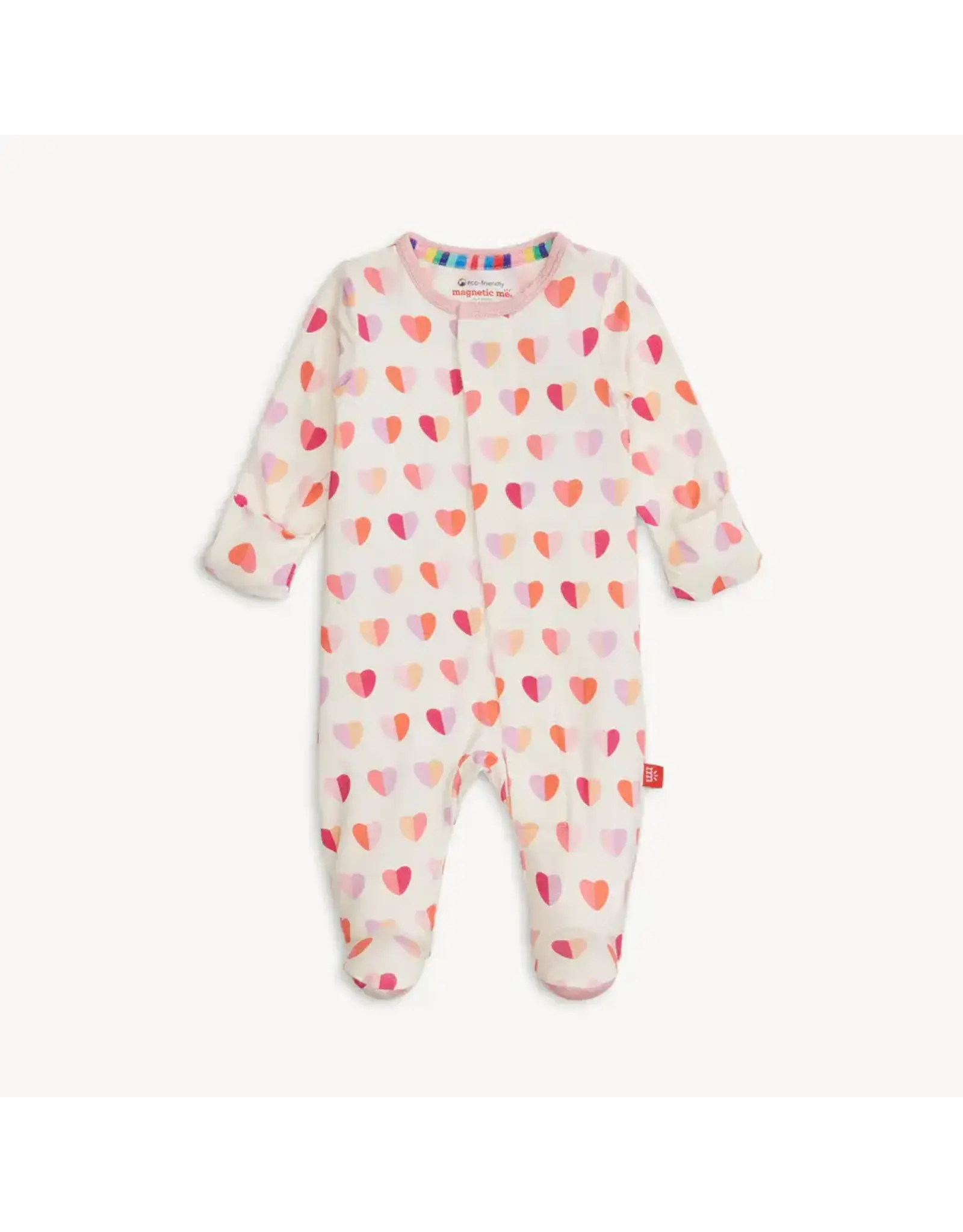 Magnetic Me Magnetic Me- Pink XOXO Modal Footie