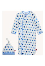 Magnetic Me Magnetic Me- Blue XOXO Modal Gown & Hat NB-3M