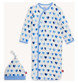 Magnetic Me Magnetic Me- Blue XOXO Modal Gown & Hat NB-3M