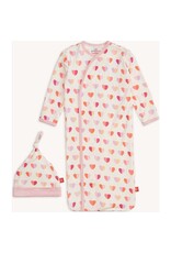 Magnetic Me Magnetic Me- Pink XOXO Modal Gown & Hat NB-3M