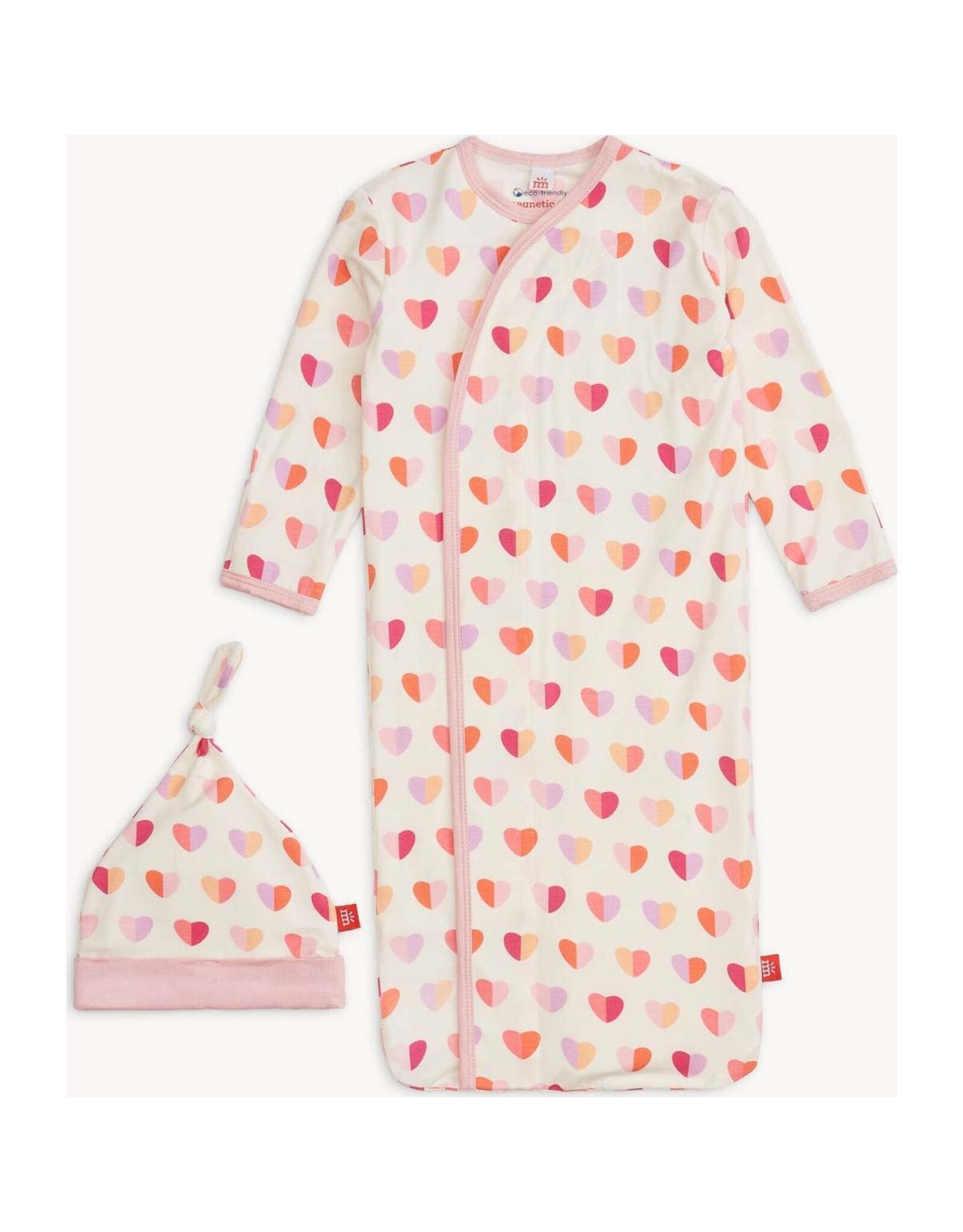 Magnetic Me Magnetic Me- Pink XOXO Modal Gown & Hat NB-3M