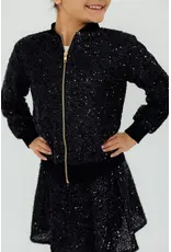 Mila & Rose Mila & Rose- Black Sequin Jacket