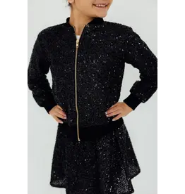 Mila & Rose Mila & Rose- Black Sequin Jacket