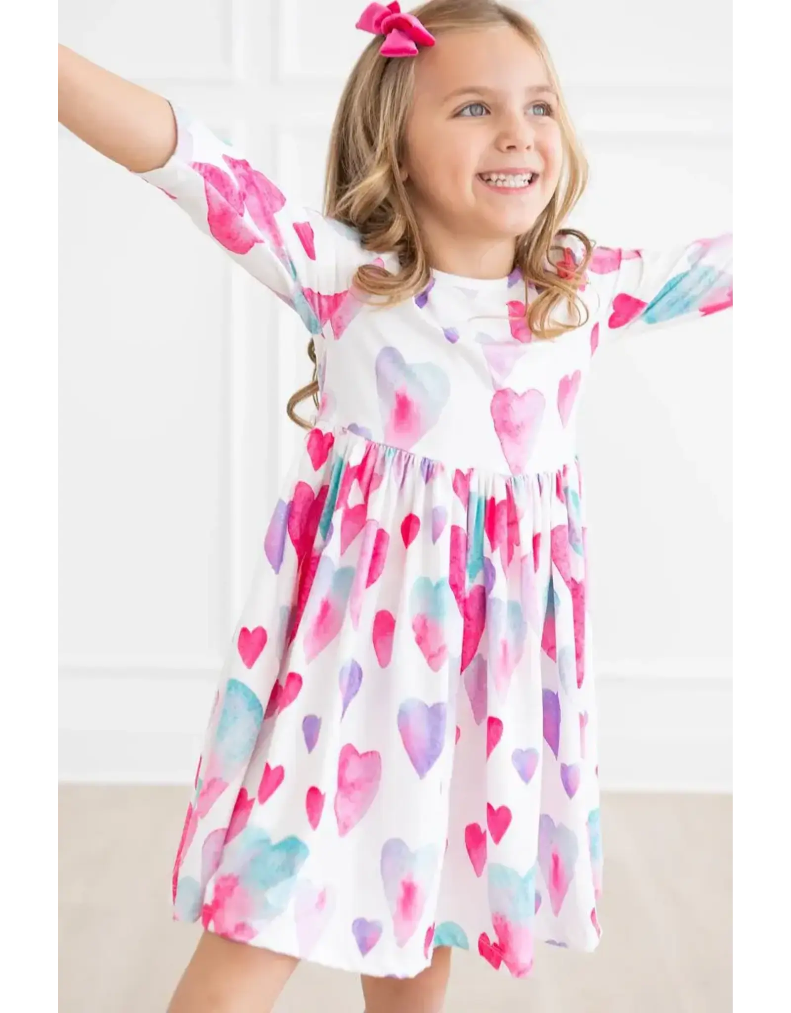 Mila & Rose Mila & Rose- Light Hearted Pocket Twirl Dress