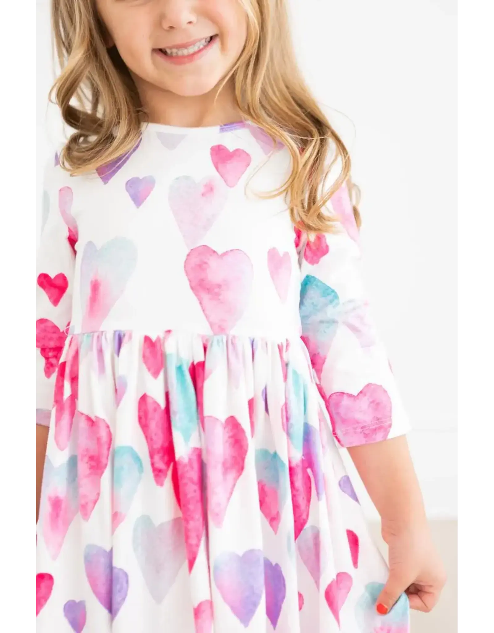 Mila & Rose Mila & Rose- Light Hearted Pocket Twirl Dress