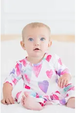 Mila & Rose Mila & Rose-  Light Hearted Twirl Flutter Bodysuit