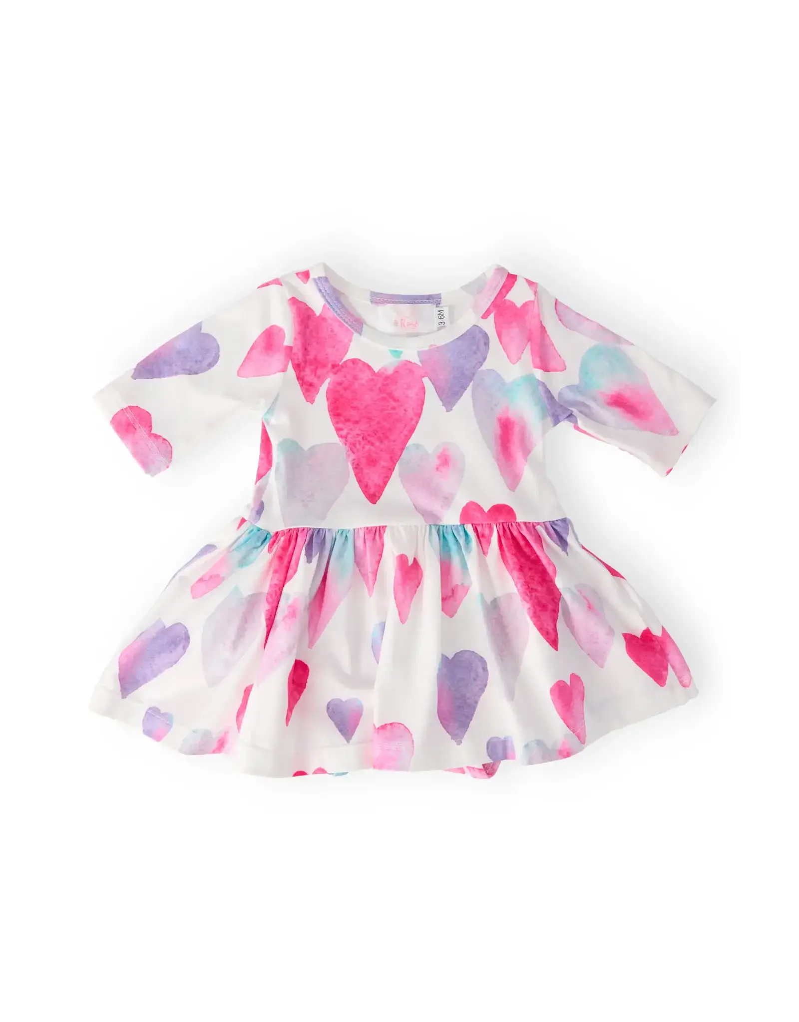 Mila & Rose Mila & Rose-  Light Hearted Twirl Flutter Bodysuit