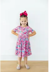 Mila & Rose Mila & Rose- Sweetheart Scribble Pocket Twirl Dress