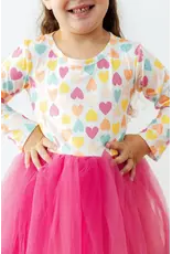 Mila & Rose Mila & Rose- Sweetheart L/S Tutu Dress