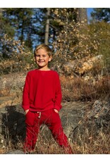 Me & Henry Me & Henry- Red Tarquin Sweatshirt