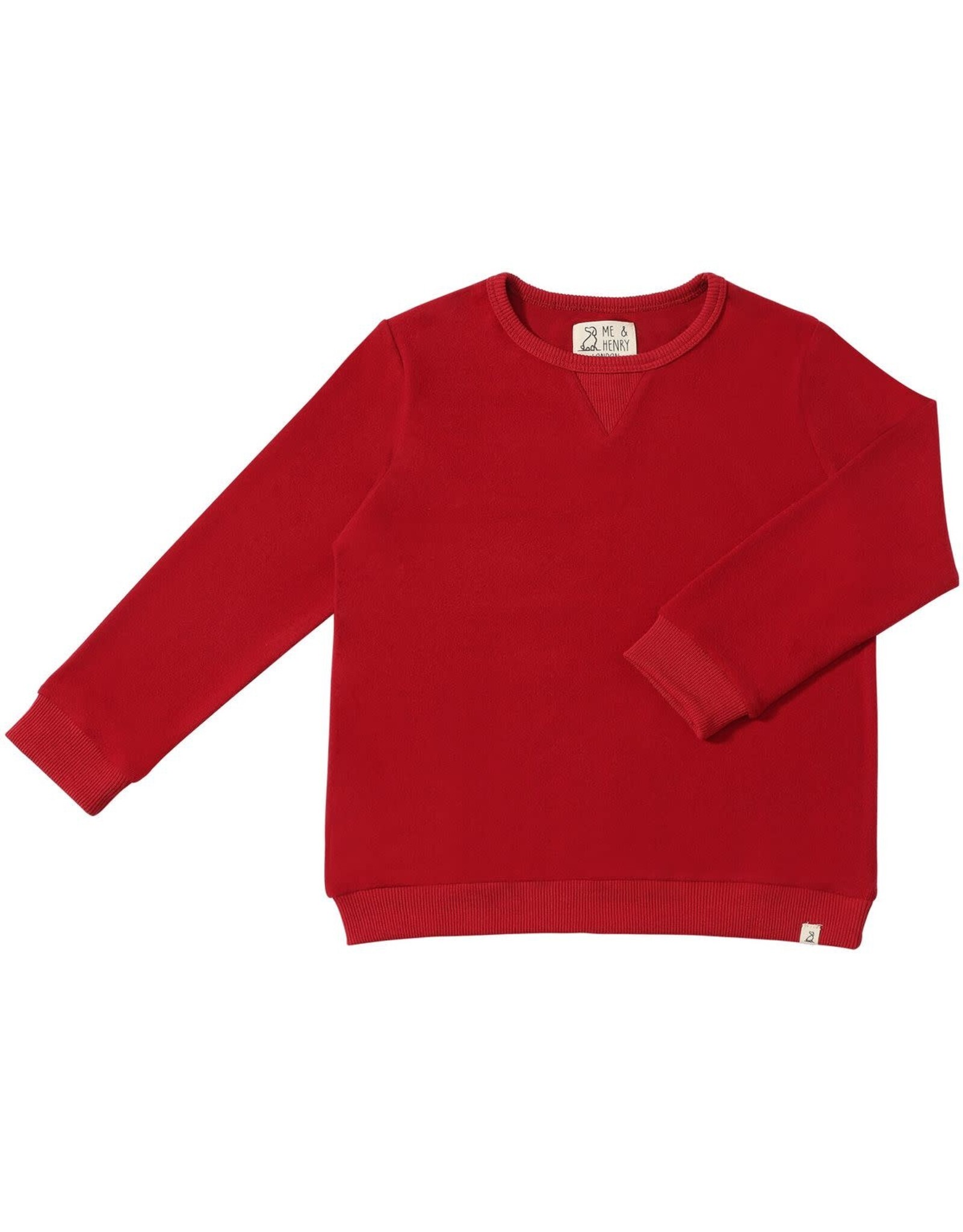 Me & Henry Me & Henry- Red Tarquin Sweatshirt