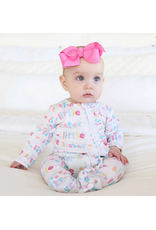 Caden Lane Caden Lane- Little Sister Newborn Zipper Footie