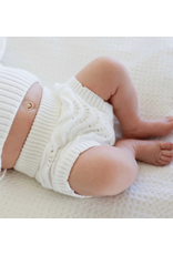 Caden Lane Caden Lane- Dove Knit Sweater & Lace Bloomer Set