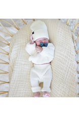 Caden Lane Caden Lane- Dove Knit Sweater Pant Newborn Set