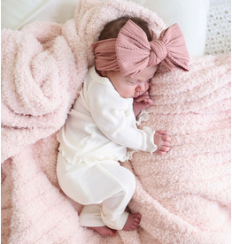 Caden Lane Caden Lane- Gardenia 2pc Waffle Crossover Top & Bottom NB-3M Set