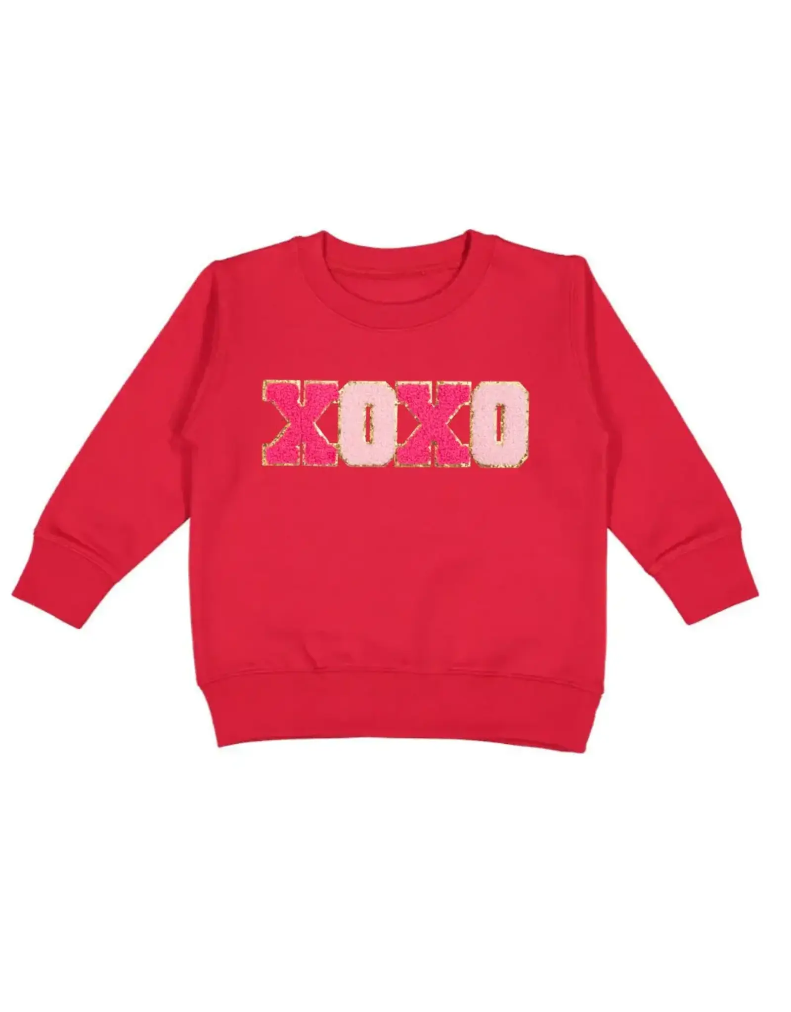 Sweet Wink- XOXO Patch Sweatshirt