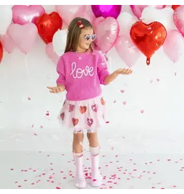 Sweet Wink- Sequin Heart Valentine's Tutu