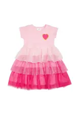 Sweet Wink- Pink Petal Valentine's Day Tutu Dress