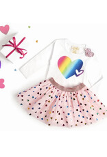 Sweet Wink- Confetti Heart Tutu