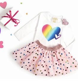 Sweet Wink- Confetti Heart Tutu