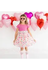 Sweet Wink- Candy Hearts S/S Tutu Dress
