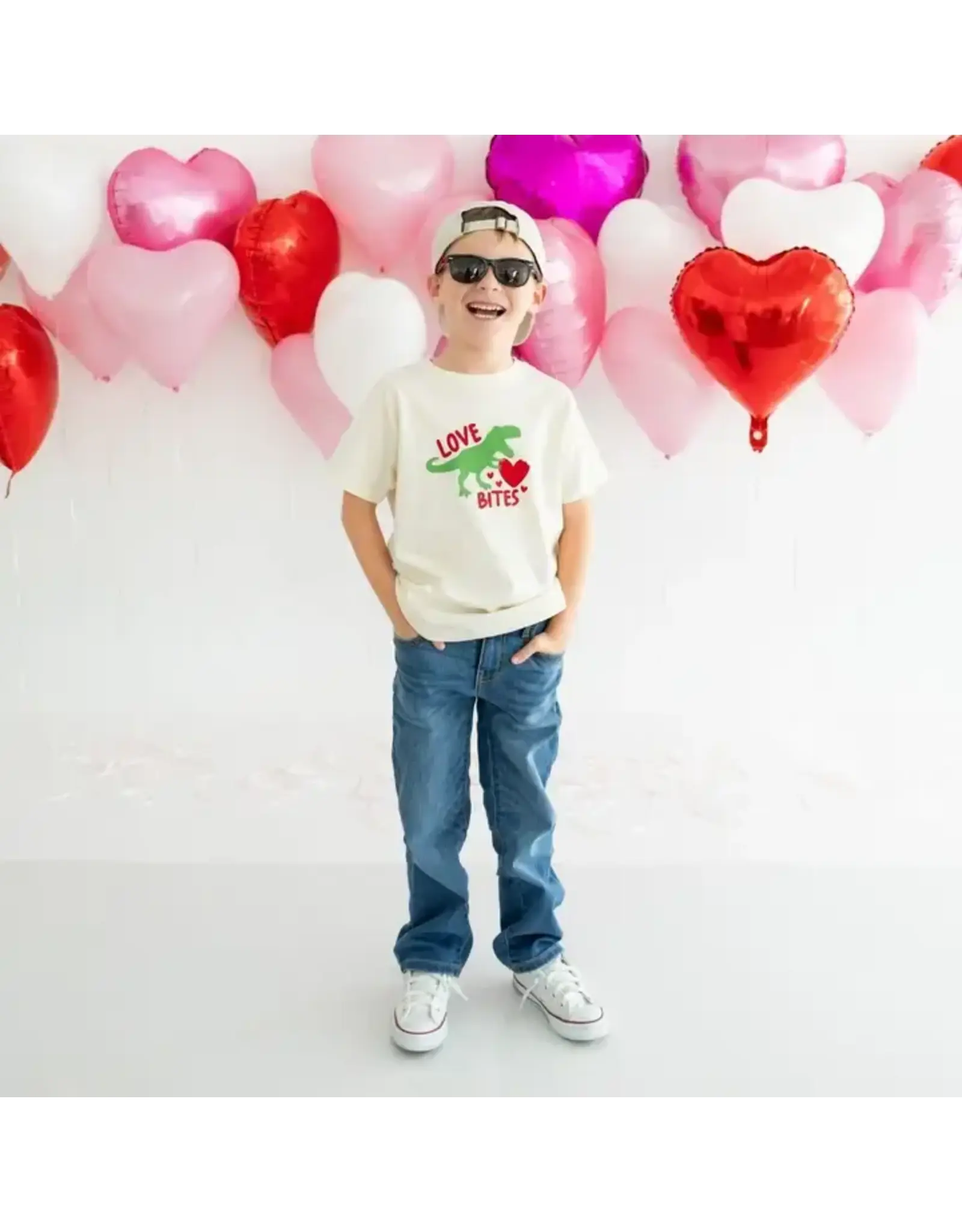 Sweet Wink- Love Bites S/S Shirt- Natural