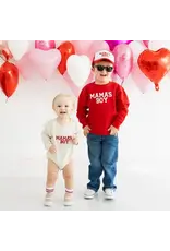 Sweet Wink- Mama's Boy Patch L/S Romper