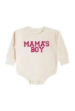 Sweet Wink- Mama's Boy Patch L/S Romper