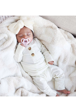 Caden Lane Caden Lane- Ivory Large Knit Bow