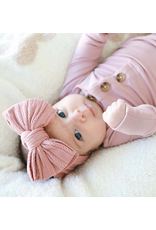 Caden Lane Caden Lane- Berry Large Soft Cable Knit Bow