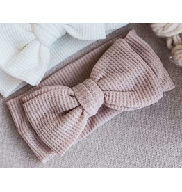 Caden Lane Caden Lane- Blossom Large Waffle Knit Bow
