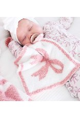Caden Lane Caden Lane- Dark Pink Bows CuddleLane Luxe Lovey