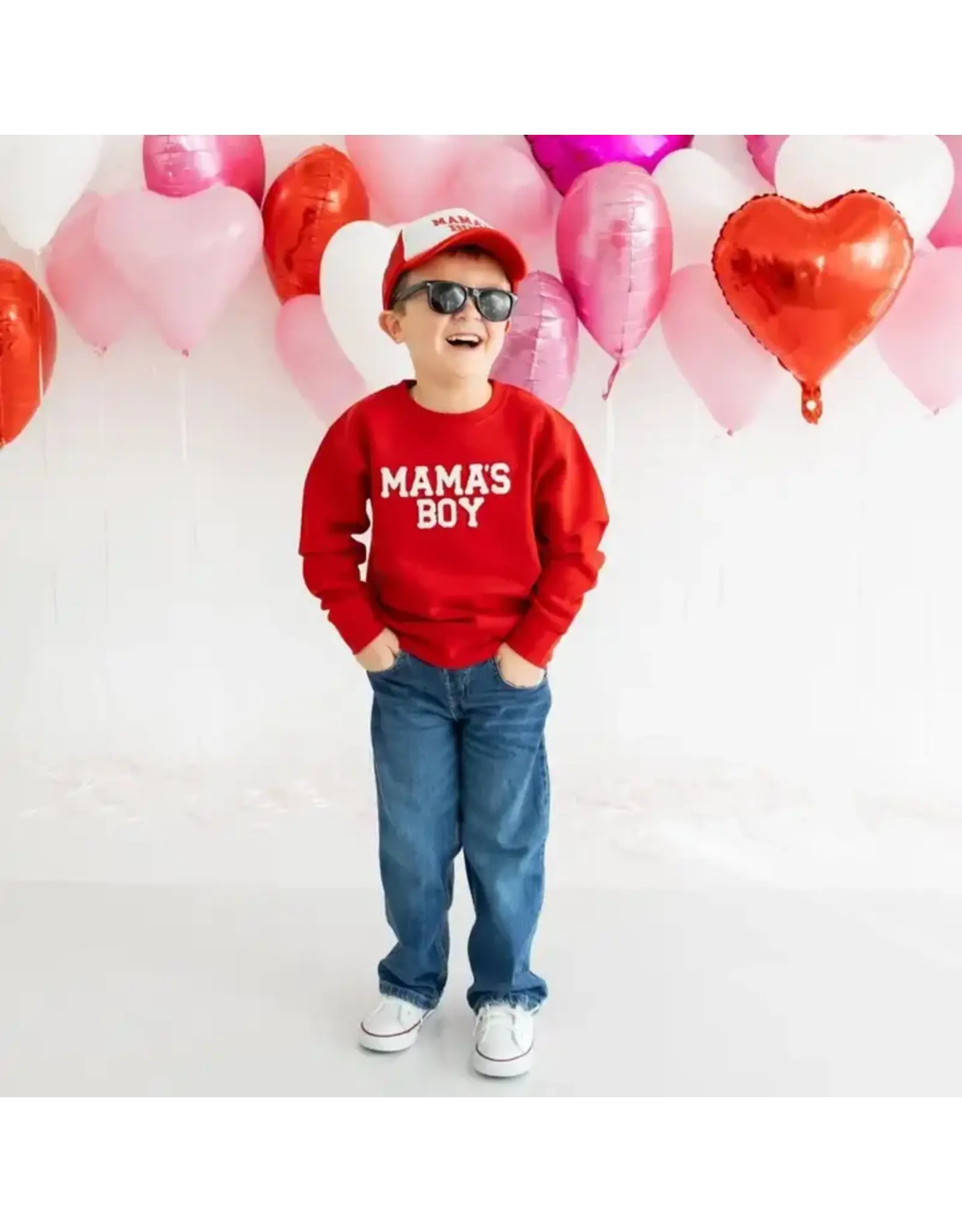 Sweet Wink- Mama's Boy Patch Sweatshirt