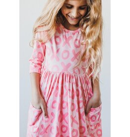 Mila & Rose Mila & Rose- XOXO Pocket Twirl Dress
