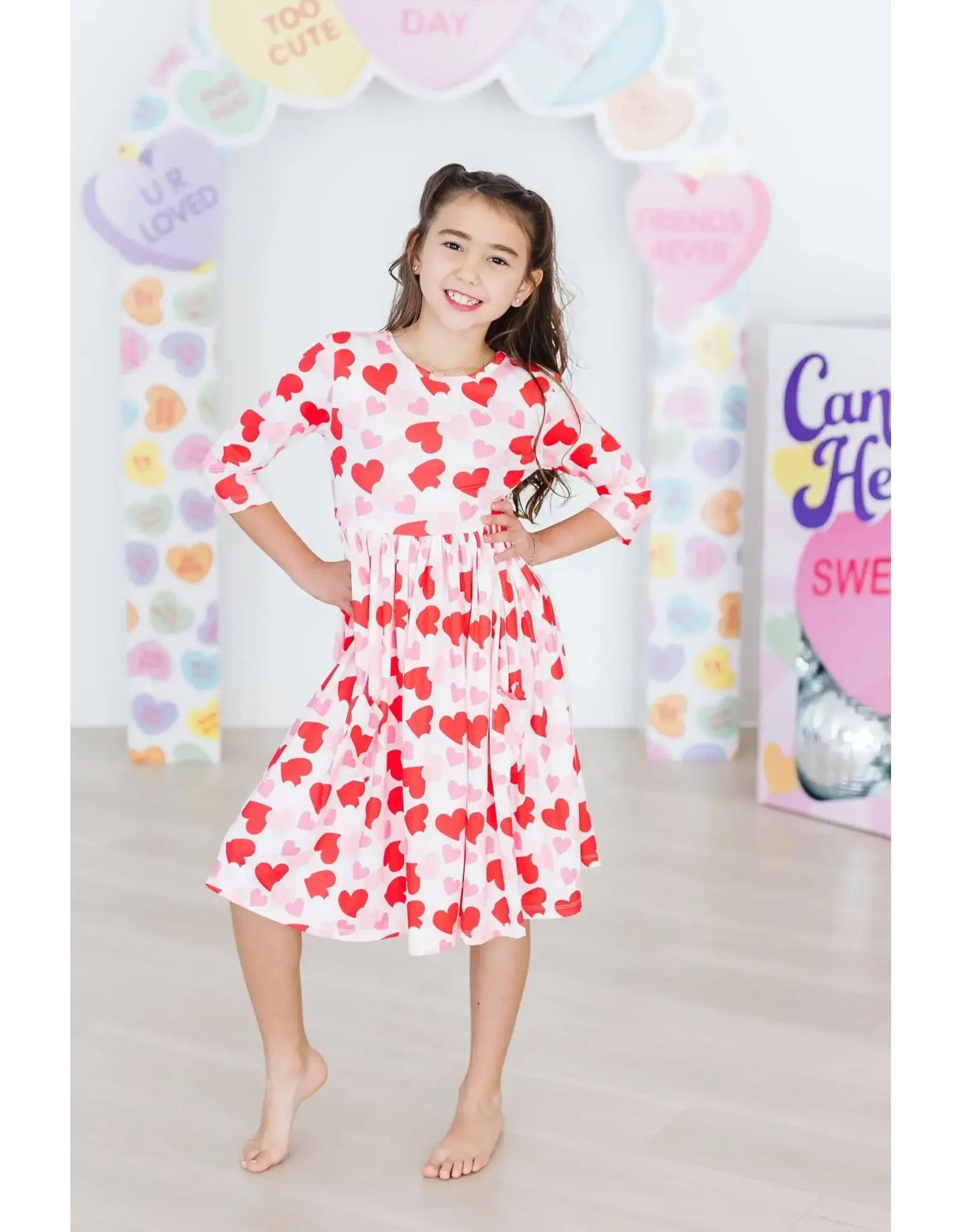 Mila & Rose Mila & Rose- Be Mine Twirl Dress