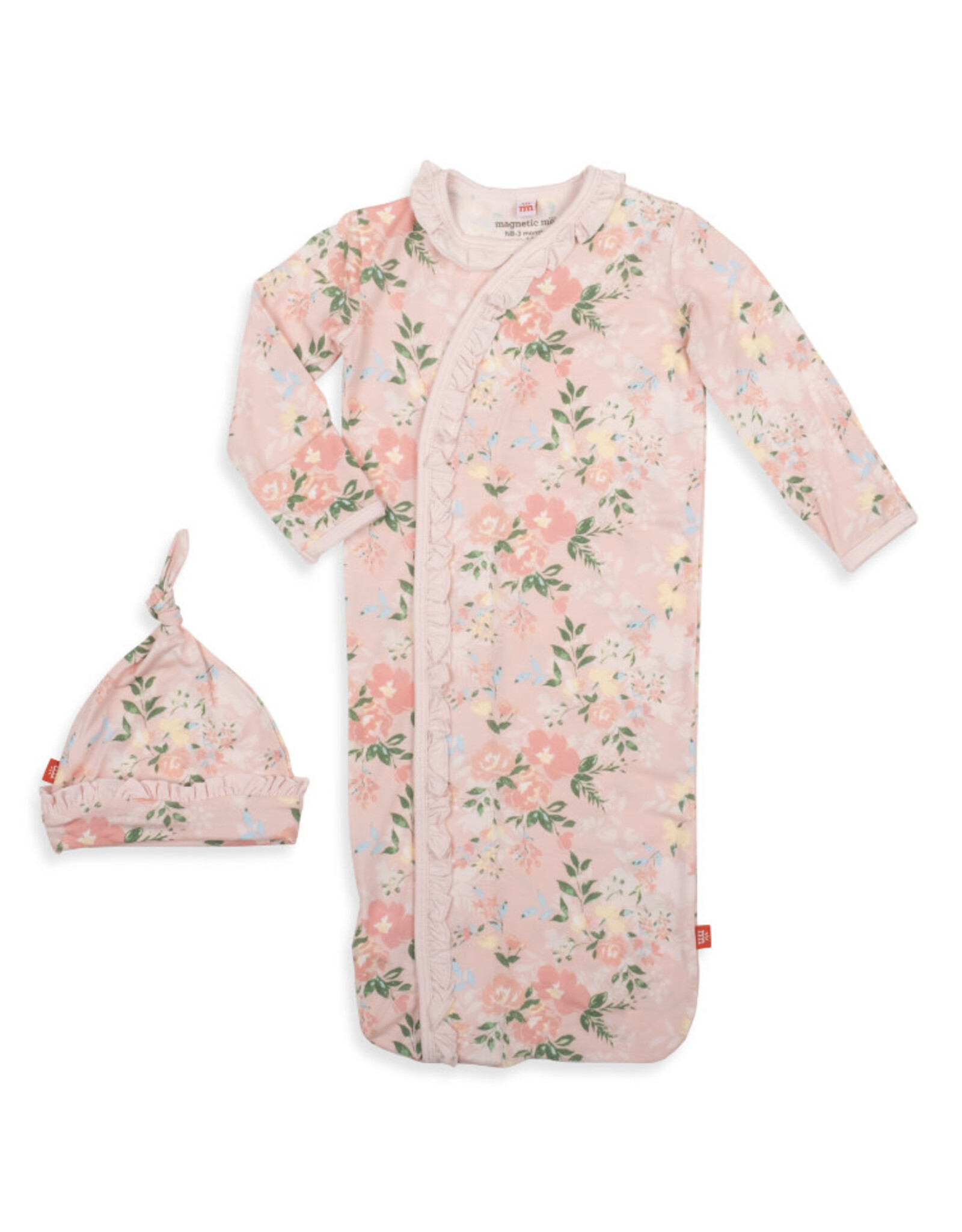 Magnetic Me Magnetic Me- Ainslee Ruffle Modal Magnetic Gown & Hat